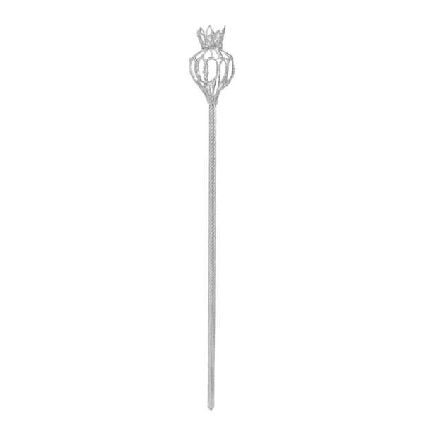 Recyclable Maxbell Rhinestone Scepter Festival for Photography Prop Decoration Supplies Bride Argent Traditional