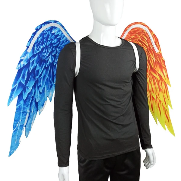 Safe Maxbell Non Woven Fabric Angel Wing Costume Women Men Kids Cosplay Carnival Festive Eco-Friendly