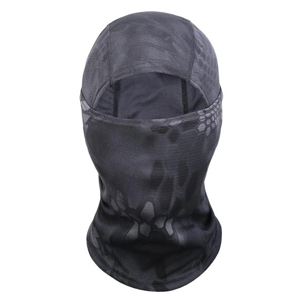 Lightweight Maxbell Cold Weather Balaclava Ski Cover Bandana Face Warm Cover for Hiking Snowmobile Black Pattern Soft