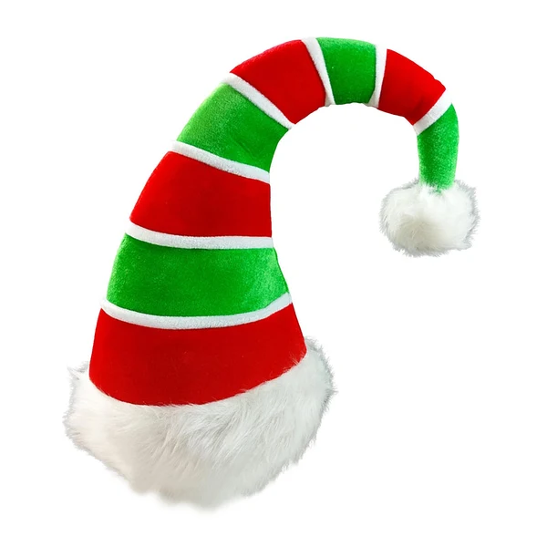 Prestigious Maxbell Long Christmas Hat Unisex Warm Striped Santa Hat for Stage Performance Red White Green Crafted