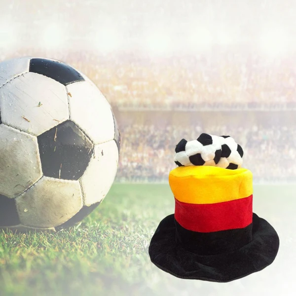 Classic Maxbell Football Match Hat Funny Football Cap for Party Fan Cheering Accessory style B Reusable