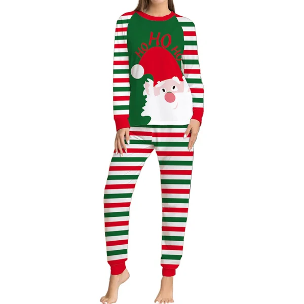 Easy-to-Use Maxbell Christmas Pajamas Set Nightwear Clothes Sleepwear for Holiday Party Adults Women 4XL Natural