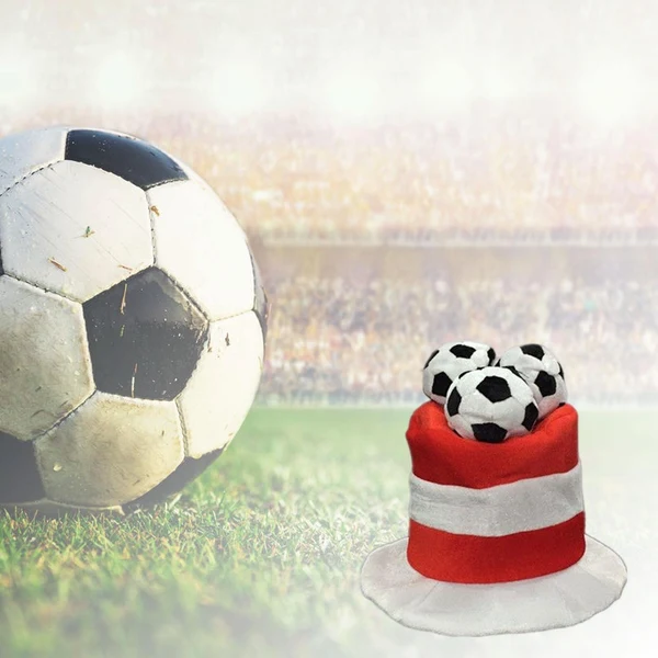 Solid Maxbell Football Match Hat Funny Football Cap for Party Fan Cheering Accessory style C Quality