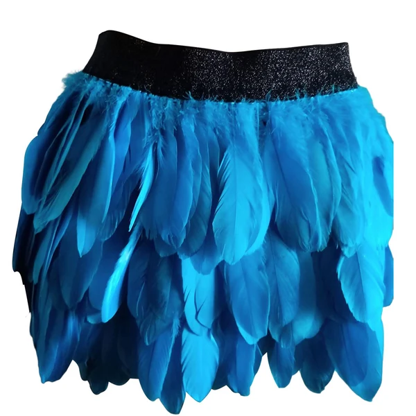 High-Quality Maxbell Feathers Skirt Women Short Skirt Fashion for Party Wedding Comfortable