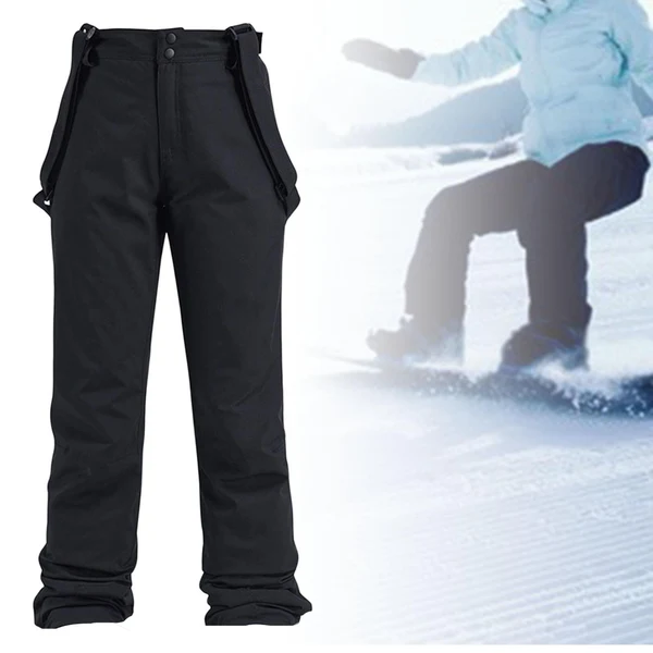 High-Quality Maxbell Ski Bib Insulated Pants Sled Skiing Warm Winter Full Length Windproof Women XL Detailed