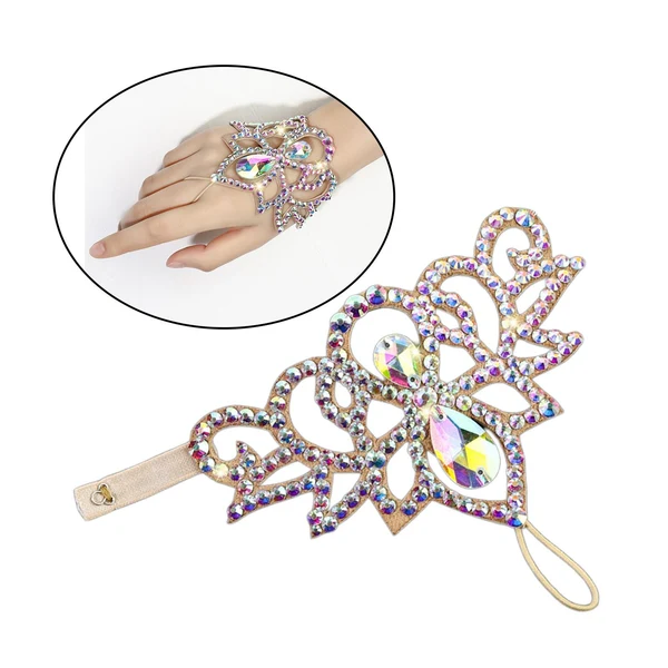 Original Maxbell Women Belly Dance Bracelet Costume Accessories for Celebration Performance Specialty