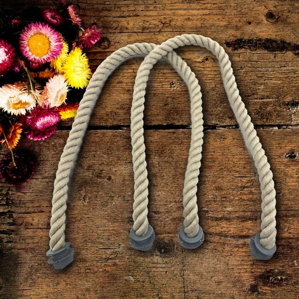 Comfortable Maxbell Bag Rope Handle DIY Making Handmade Short Strap Purse Straps Khaki Eco-Friendly