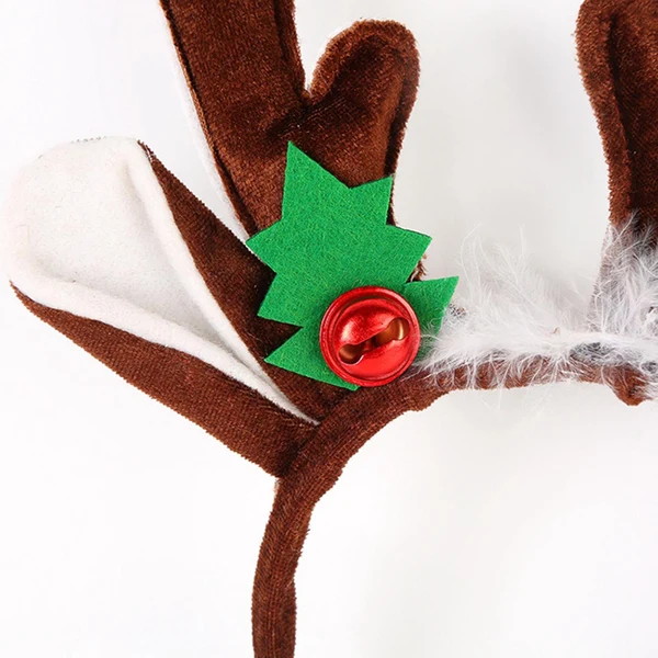 Responsible Maxbell Christmas Deer Antlers Headband Deer Antler Ears Hair Band for Party Favors Deep Brown Unique