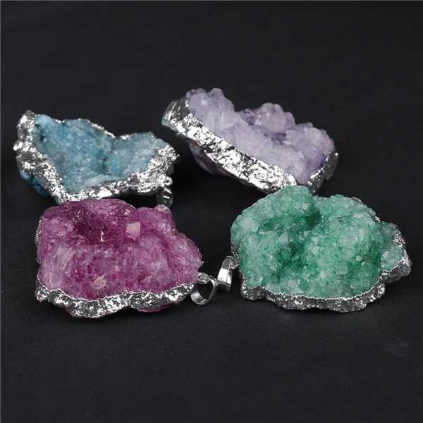 Detailed Maxbell Stone Pendants Necklace Accessories for Gift Anniversary Girlfriend Green User-Friendly