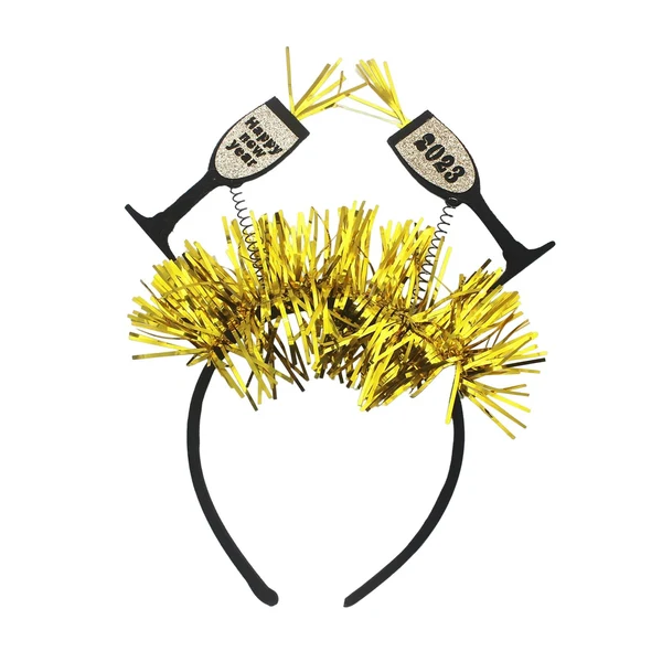Powerful Maxbell 2023 New Year Headbands Tiaras Glitter for New Year Eve Party Favors Holiday Outstanding