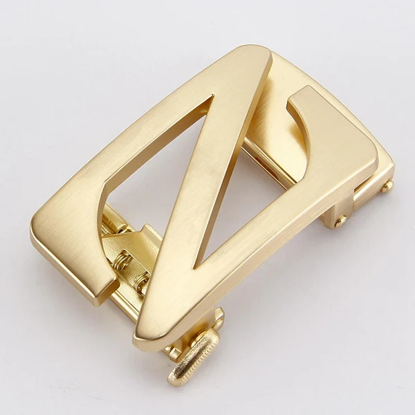 High-Performance Maxbell Automatic Belt Buckle Men Apparel Accessories for PU Leather Waist Belts Aureate Versatile