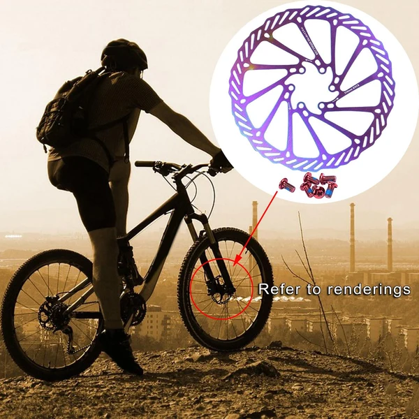 Specialty Maxbell MTB BMX Bike Disc Brake Rotor 6-Bolt Bike Mechanical Disc Brake Rotor Parts G3 180mm Exceptional