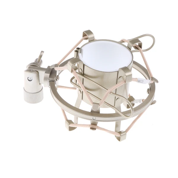 Safe Maxbell Professional Condenser Microphone Shock Mount Foam Cap Power Cable White Premium