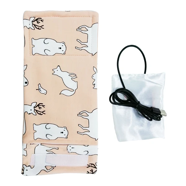 Long-Lasting Maxbell Babys Feeding Bottle Warmer Infant Milk Bag Pouch Polar Bear Trusted