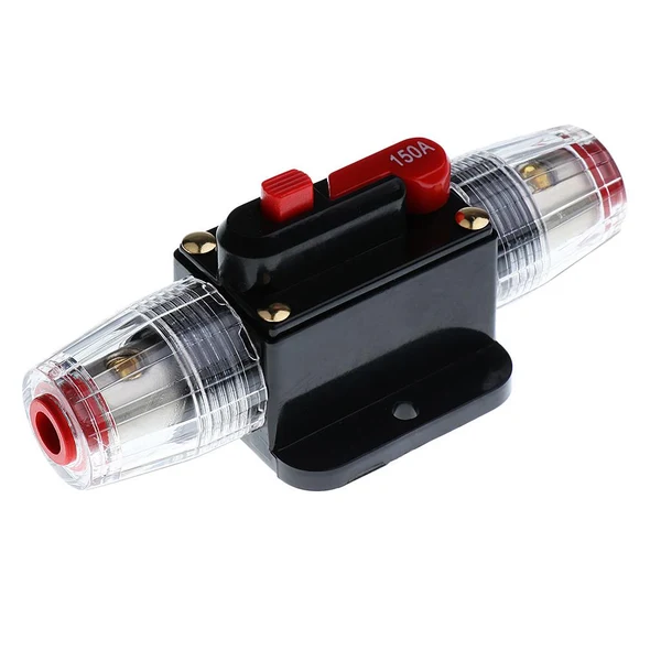 Comfortable Maxbell DC 12V-24V Car Audio Inline Manual Reset Circuit Breaker Fuse Switch 150AMP Environmentally Friendly