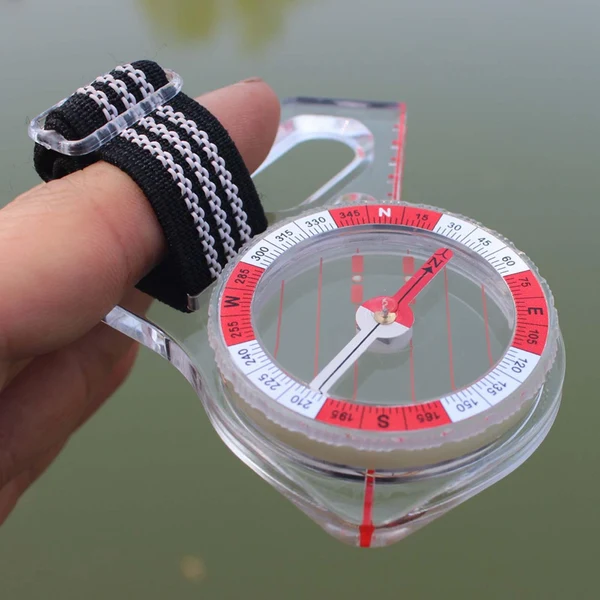 Trendy Maxbell Compass Map Scale Aim with Luminous Point Athletics for Kids Children Adults Solid