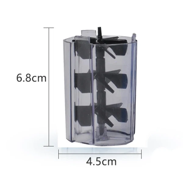 Optimized Maxbell Spiral Fan for Aquarium Fish Stool Suction Collector Tank of Fish Filter Green