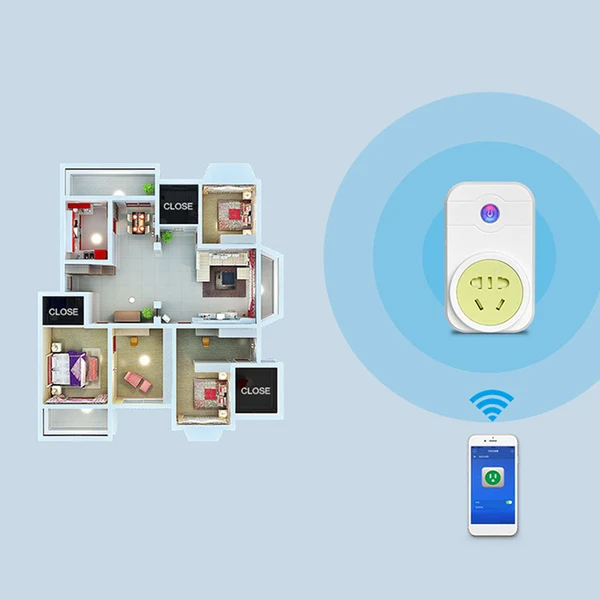 Refined Maxbell Remote Control Home WiFi Smart Power Socket Switch Outlet EU Plug Traditional