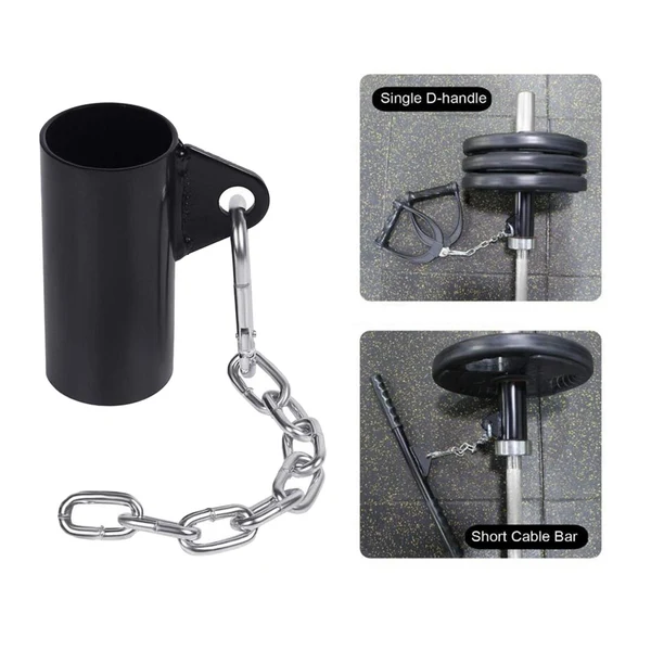 Trendy Maxbell T Bars Row Platform with Chain Eyelet Attachment Women Men Weight Lifting Expertly Made