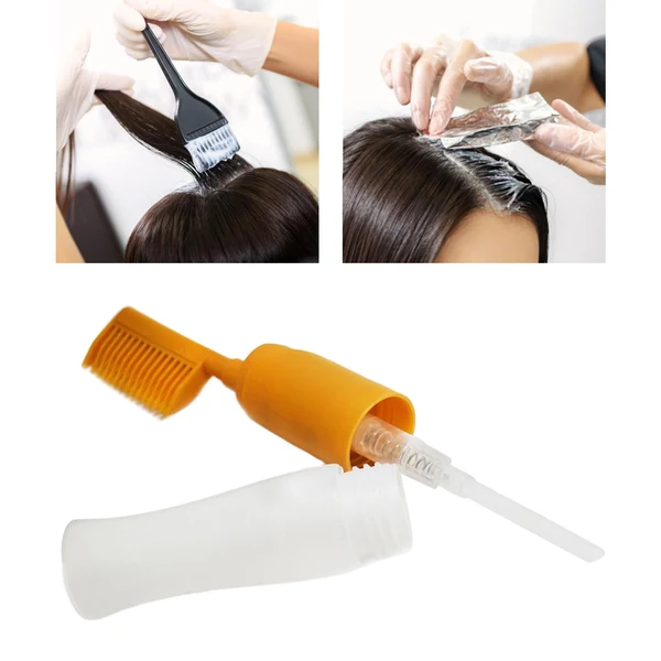 Next-Generation Maxbell Hair Dye Refillable Bottle Hair Color 110ml Applicator Comb for Salon Home Professional