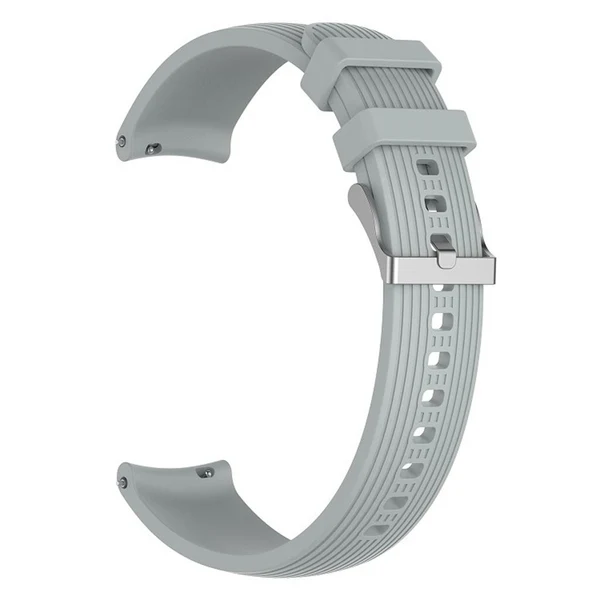 Stylish Maxbell Silicone Watch Strap Watch Band Replace for Samsung R800 R810 R815 gray First-Class