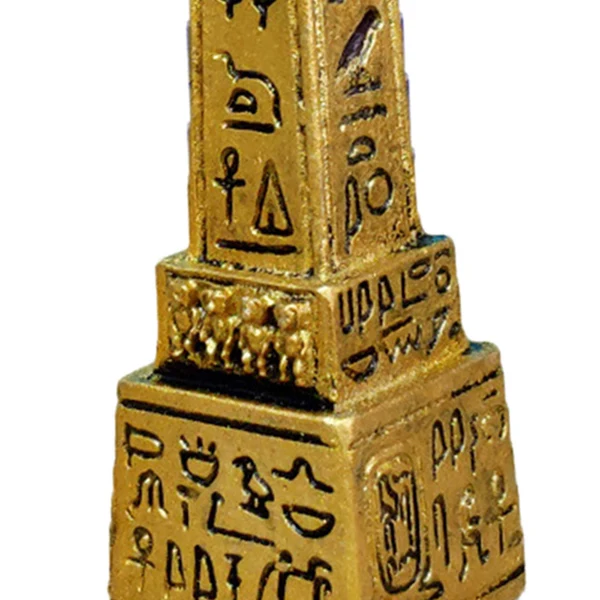 Artisan Maxbell Resin Obelisk Figurine Collectible Figure Small Crafts Decorative Comfortable