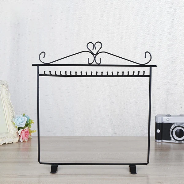 Verified Maxbell Jewelry Display Rack Holder Storage 20 Hooks Hanger Earring Black Innovative