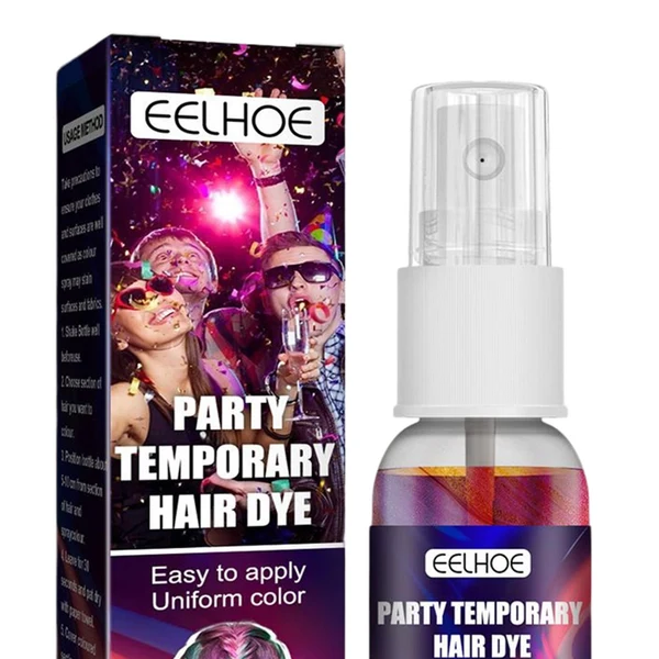 Exclusive Maxbell Temporary Hair Color Dye Hair Color Spray Water Resistant Quick Dry Washable Premium