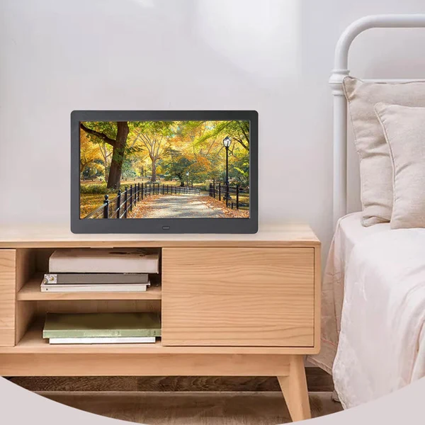 Refined Maxbell 10 Digital Picture Frame Black EU Standard Plug Easily Install Professional Quality