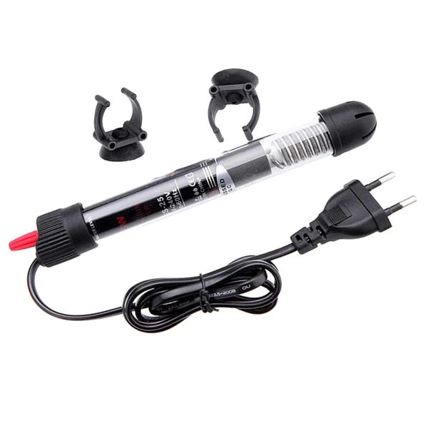 Sophisticated Maxbell Adjustable Aquarium Fish Tank Water Heater for Fish Tank EU Plug 25W High-Grade