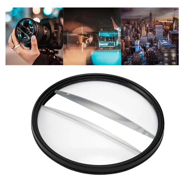 High-Quality Maxbell Special Effects Filters Double Half moon for Slr Photography Pure