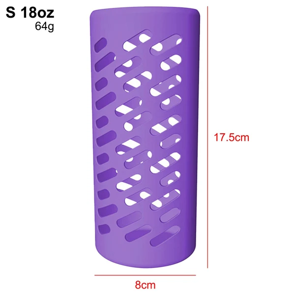 Clean Maxbell Maxbell Water Bottle Silicone Sleeve Insulated Nonslip Protective Cover 18oz Purple Functional