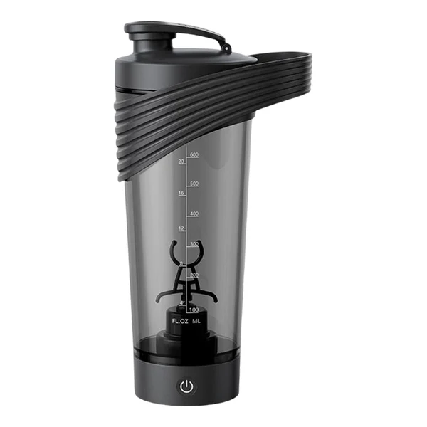 Trusted Maxbell Maxbell Portable Electric Shaker Bottle Outdoor for Protein Mixes Milk Fitness Black Clean