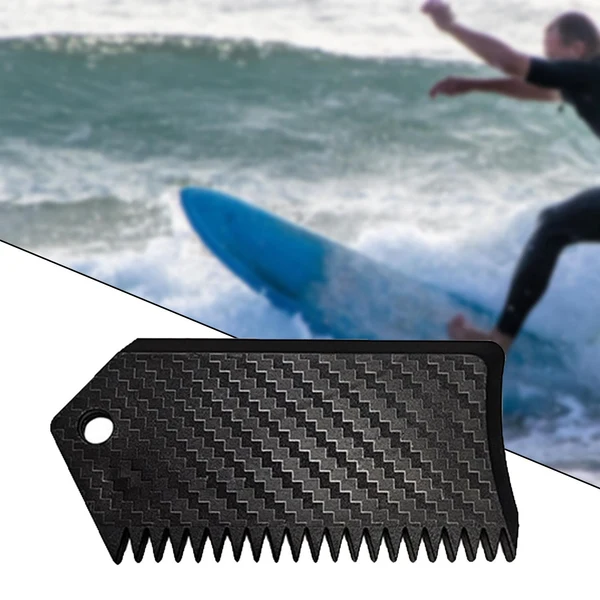 Minimalist Maxbell Surfboard Wax Comb 82.6mm Jagged Edges for Surfing Board Longboard Accessory Long-Lasting