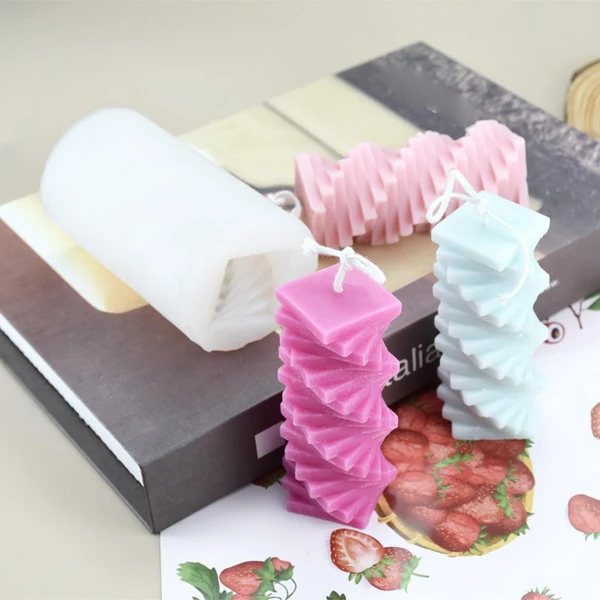 Classic Maxbell Homemade Silicone Candle Mould Handmade Tool for Scented Candle Making Comfortable