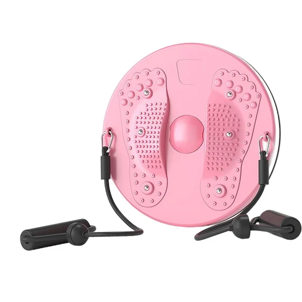 Prestigious Maxbell Waist Twisting Disc Portable Massage Equipment for Body Sculpting Elderly Pink Verified