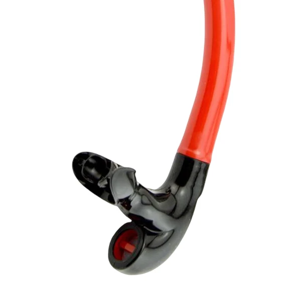 World-Class Maxbell Center Swimming Snorkel Diving Snorkeling Silicone Mouthpiece Dive Red Black Smart
