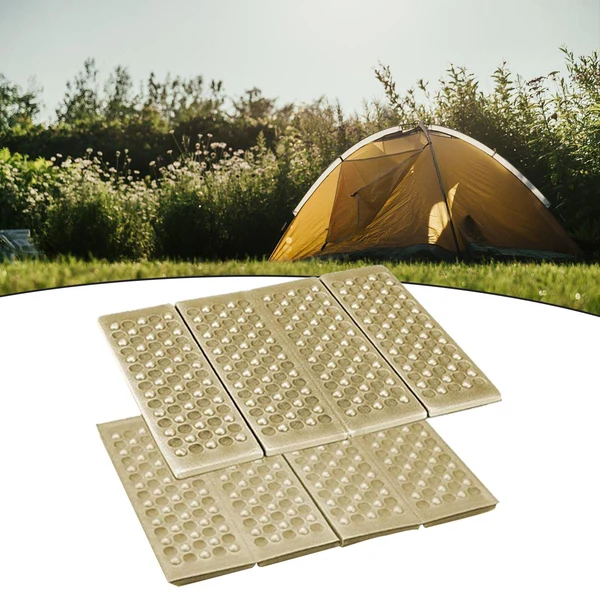 Breathable Maxbell Foldable Camping Foam Pad Sitting Mats Outdoor Seat Cushion Dinning Khaki Certified
