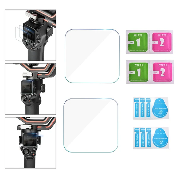 Efficient Maxbell Lens Protector Tempered Glass Film Bubble for RS3 Protective Lens Official