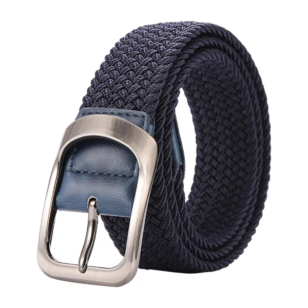 Verified Maxbell Women Wild Stretch Jeans Belt Men Casual Bel College Nylon Belt Navy Green