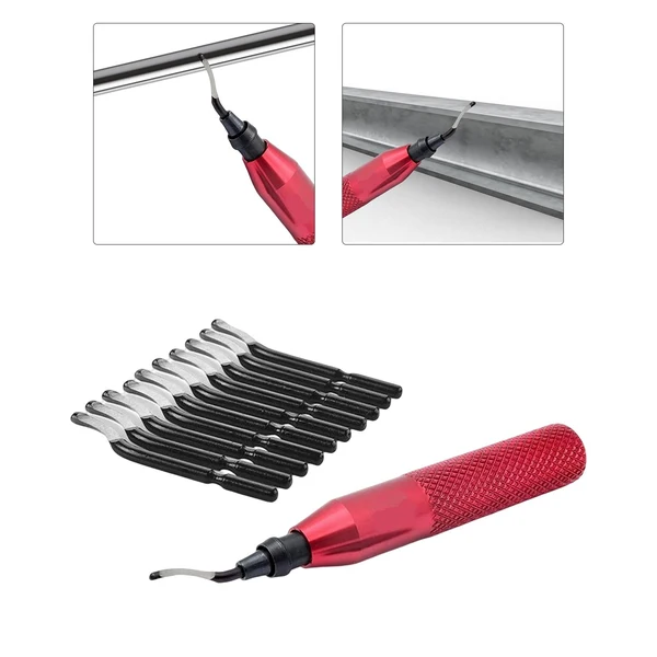 Fashionable Maxbell Deburring Tool Kit with BS1010 Deburring Blade 3D Printing Red Advanced