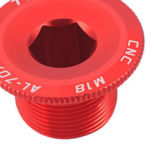 Refined Maxbell Bike Crankset Screw MTB Mountain Road Bicycle Crank Arm Bolts Red Premium Material