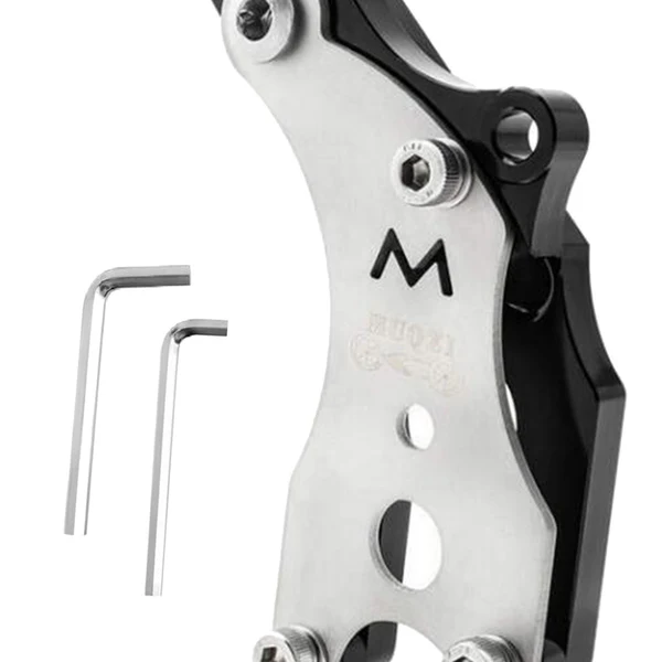 Healthy Maxbell Bike Disc Brake Adapter Bicycle Bracket MTB Modification Parts Road black Genuine