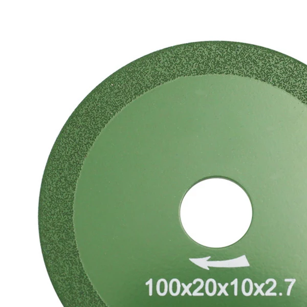 Responsible Maxbell Diamond Saw Blade Cutting Disc Wheel for Porcelain 10cmx20mmx10mmx2.7mm Pure