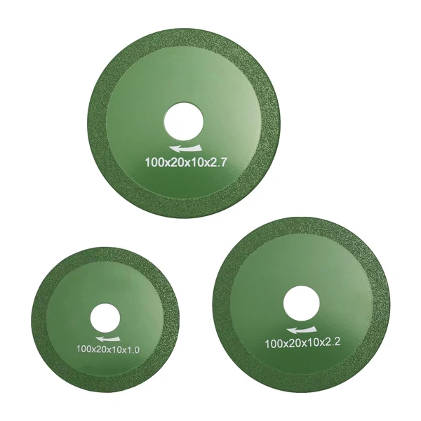 Flexible Maxbell Diamond Saw Blade Cutting Disc Wheel for Porcelain 100mmx20mmx10mmx1mm Organic
