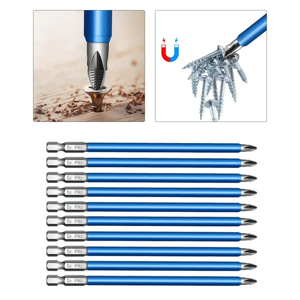Reusable Maxbell Screwdriver Bit PH2 Bits Drill Bits Screw Extractor for Electric Drill 127mm Trendy