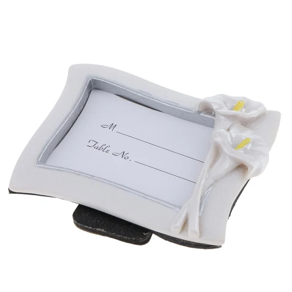 Enhanced Maxbell Vintage Mini Picture Photo Frame Table Place Card Holder With Flower Decor Elite