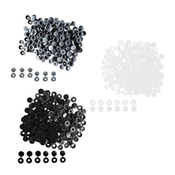 Functional Maxbell 100 Pieces Small Hinged Screw Cover Cap for Car Home Furniture Decor Gray Contemporary