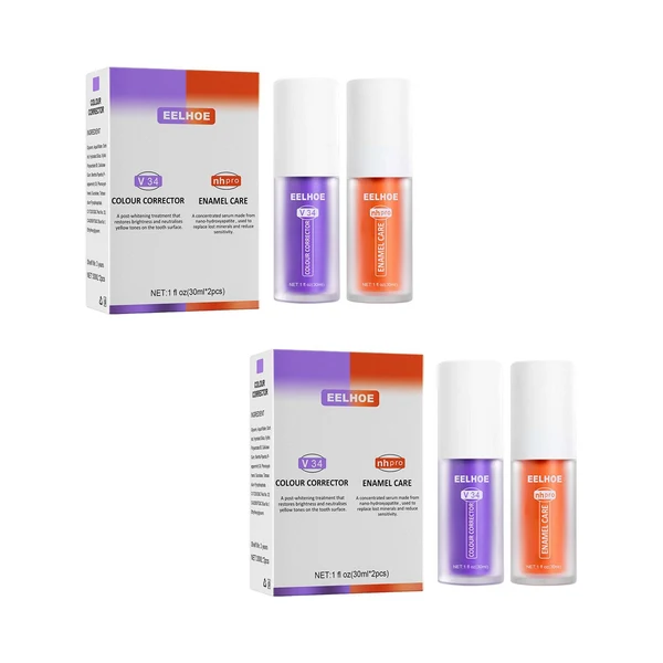 Versatile Maxbell Toothpaste Kit Brightness for Sensitive Teeth 30ml Deeply Cleaning Repairing 2 Sets Optimized