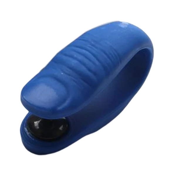 High-Grade Maxbell Hand Pressure Point Clip Portable Lightweight Wearable Massage Device Small Blue Authentic